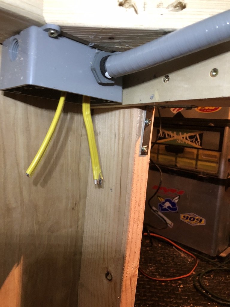 Switch panel face from the back, showing every rocker wired up