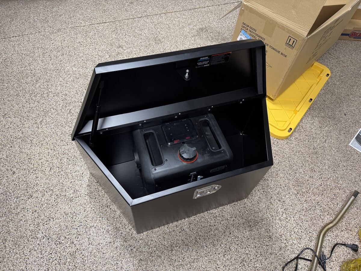 HCALORY heater unit side angle view