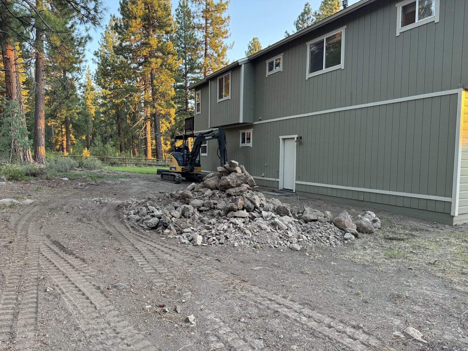 Site prep continues