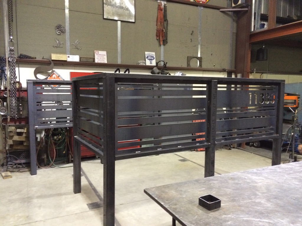 Custom metal fabrication in the CC Welding shop, Reno NV — material stock, jigs, fixtures and work in progress (photo 19 of 383)