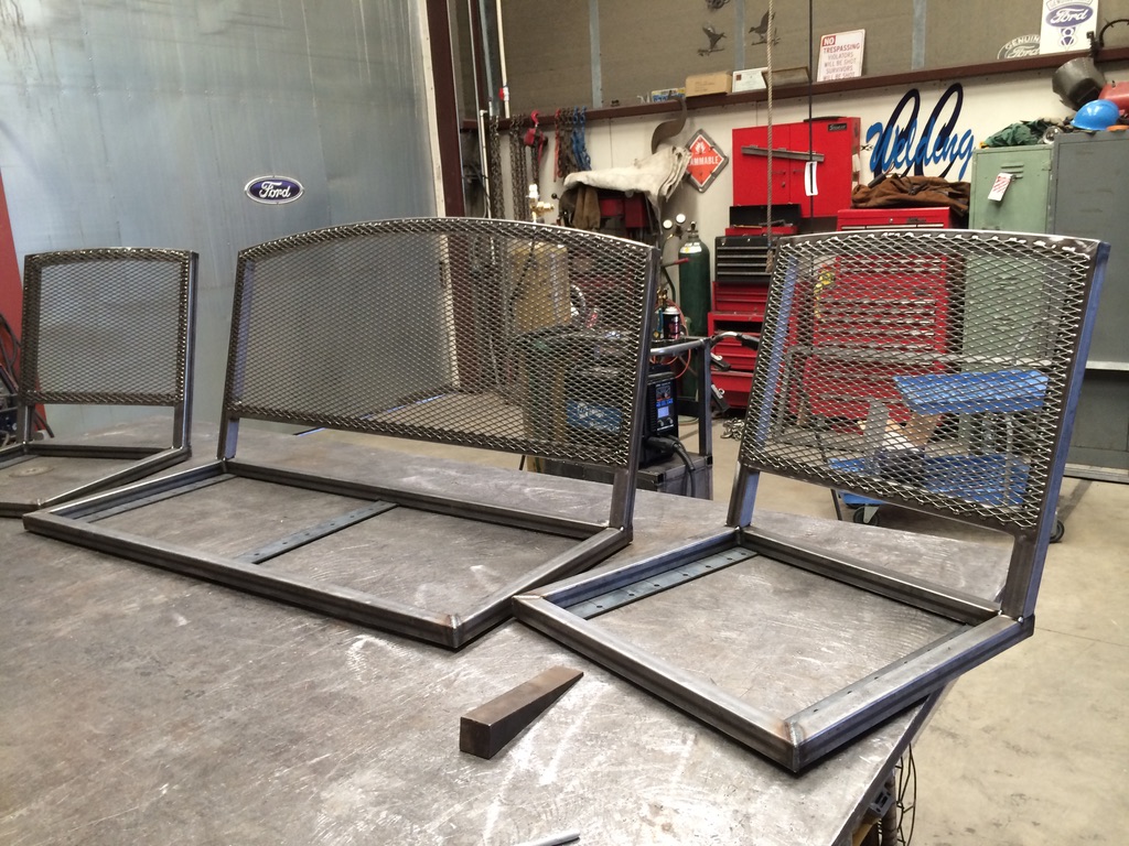Custom metal fabrication in the CC Welding shop, Reno NV — material stock, jigs, fixtures and work in progress (photo 27 of 383)