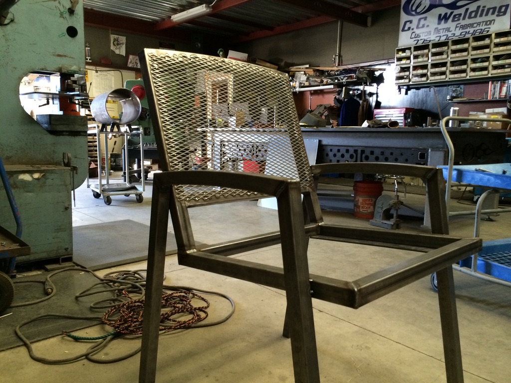 Custom metal fabrication in the CC Welding shop, Reno NV — material stock, jigs, fixtures and work in progress (photo 29 of 383)