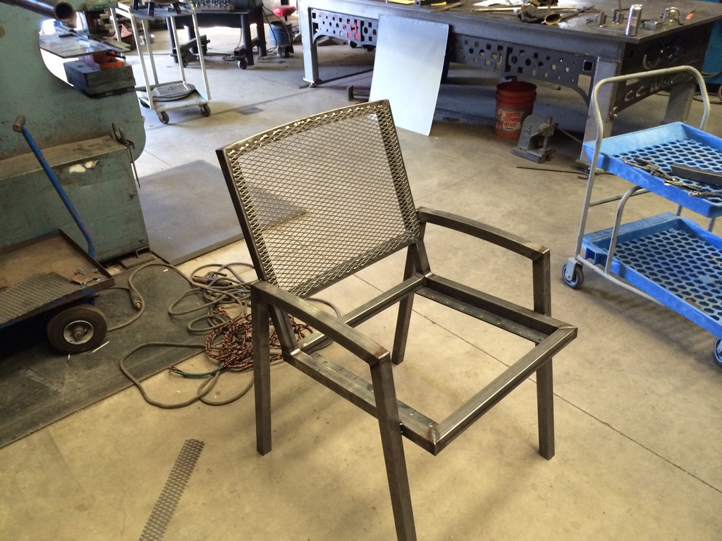 Custom metal fabrication in the CC Welding shop, Reno NV — material stock, jigs, fixtures and work in progress (photo 30 of 383)