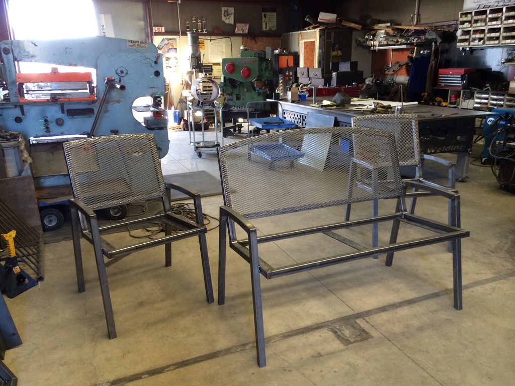 Custom metal fabrication in the CC Welding shop, Reno NV — material stock, jigs, fixtures and work in progress (photo 32 of 383)