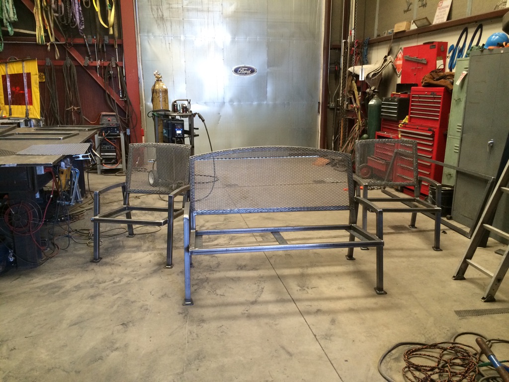 Custom metal fabrication in the CC Welding shop, Reno NV — material stock, jigs, fixtures and work in progress (photo 35 of 383)