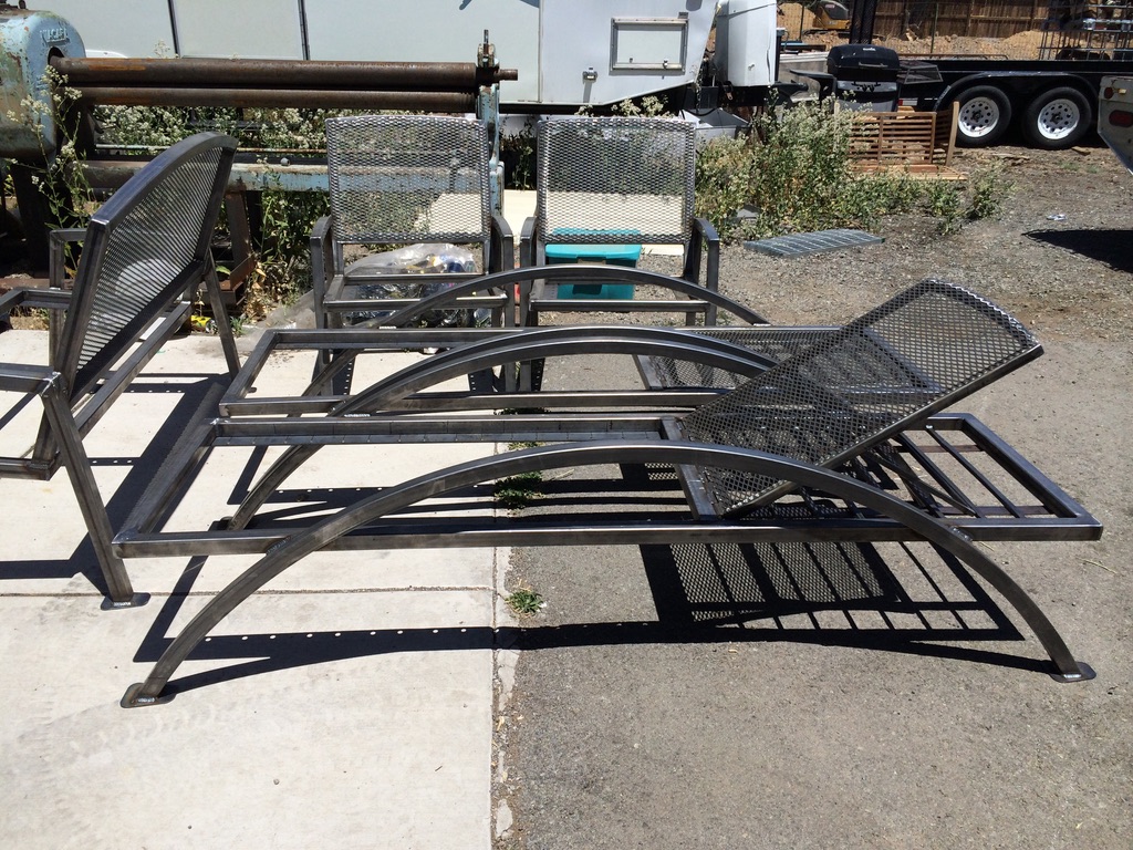 Custom metal fabrication in the CC Welding shop, Reno NV — material stock, jigs, fixtures and work in progress (photo 40 of 383)