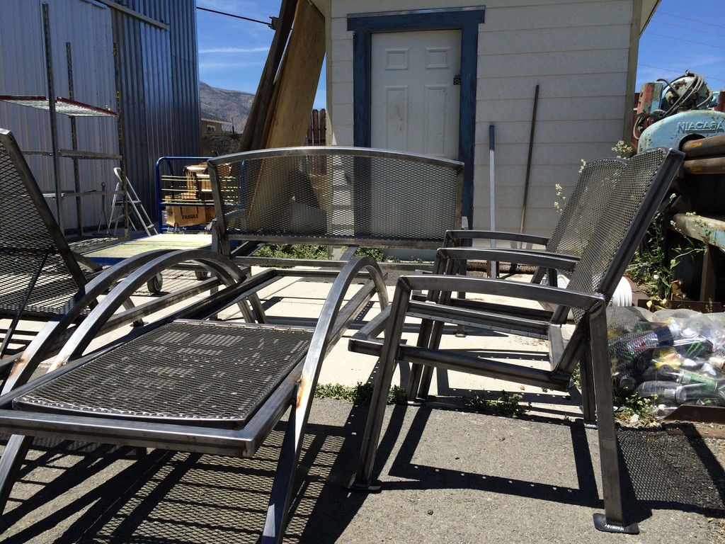 Custom metal fabrication in the CC Welding shop, Reno NV — material stock, jigs, fixtures and work in progress (photo 43 of 383)