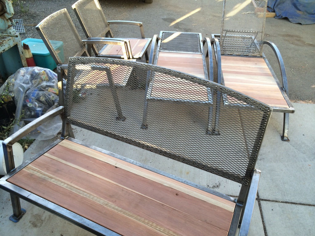 Custom metal fabrication in the CC Welding shop, Reno NV — material stock, jigs, fixtures and work in progress (photo 44 of 383)