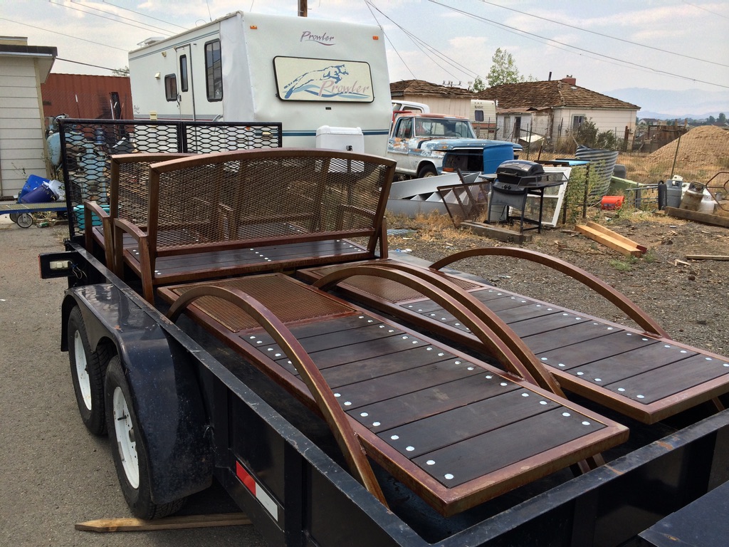 Custom metal fabrication in the CC Welding shop, Reno NV — material stock, jigs, fixtures and work in progress (photo 53 of 383)