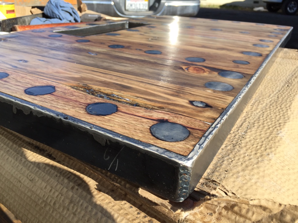 Custom metal fabrication in the CC Welding shop, Reno NV — material stock, jigs, fixtures and work in progress (photo 67 of 383)