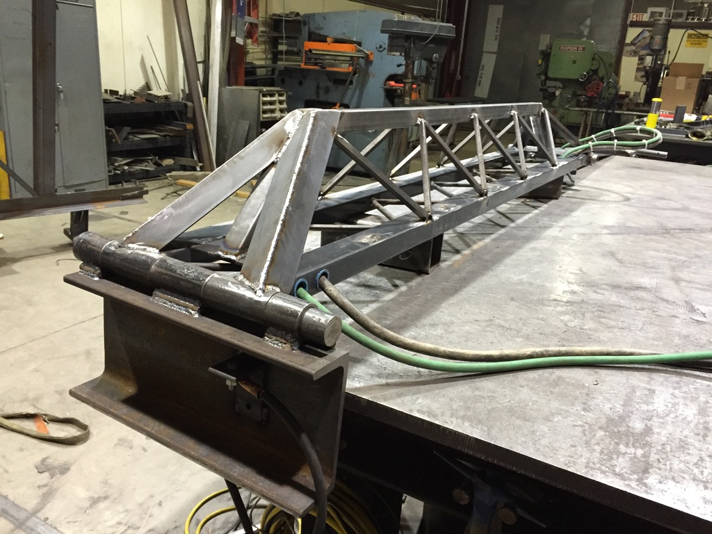 Custom metal fabrication in the CC Welding shop, Reno NV — material stock, jigs, fixtures and work in progress (photo 70 of 383)