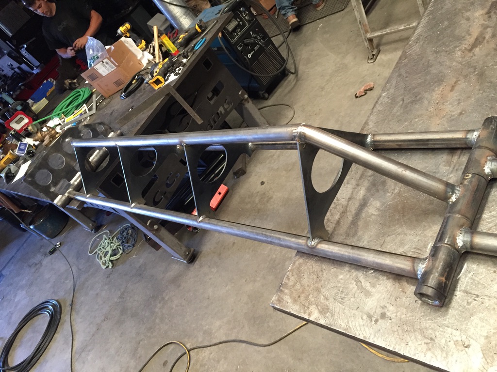 Custom metal fabrication in the CC Welding shop, Reno NV — material stock, jigs, fixtures and work in progress (photo 72 of 383)