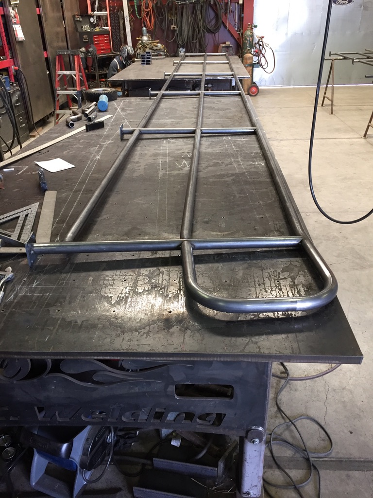 Custom metal fabrication in the CC Welding shop, Reno NV — material stock, jigs, fixtures and work in progress (photo 79 of 383)