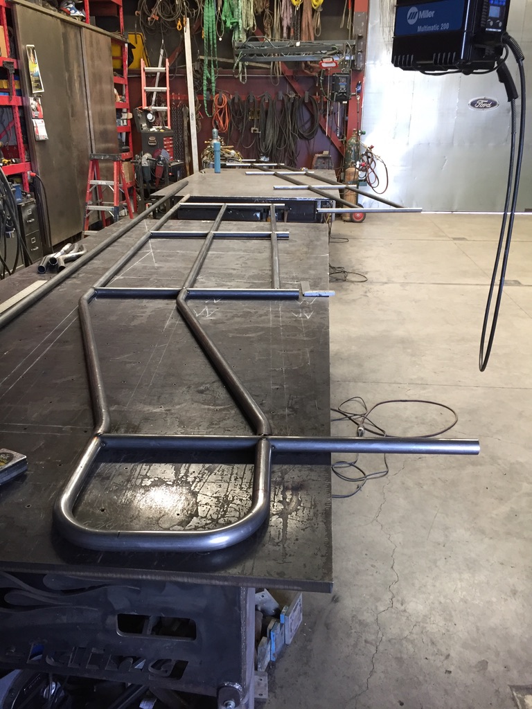 Custom metal fabrication in the CC Welding shop, Reno NV — material stock, jigs, fixtures and work in progress (photo 80 of 383)