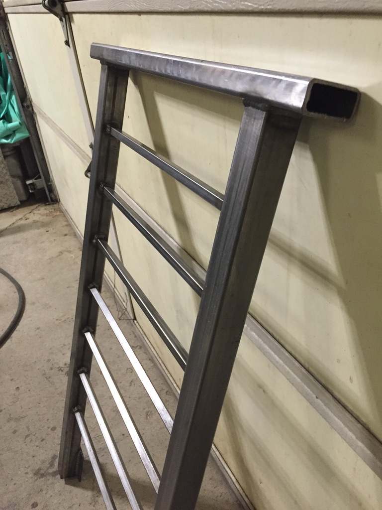 Custom metal fabrication in the CC Welding shop, Reno NV — material stock, jigs, fixtures and work in progress (photo 98 of 383)