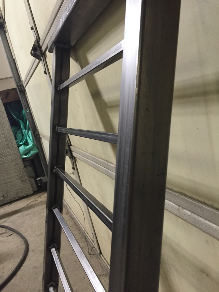 Custom metal fabrication in the CC Welding shop, Reno NV — material stock, jigs, fixtures and work in progress (photo 100 of 383)