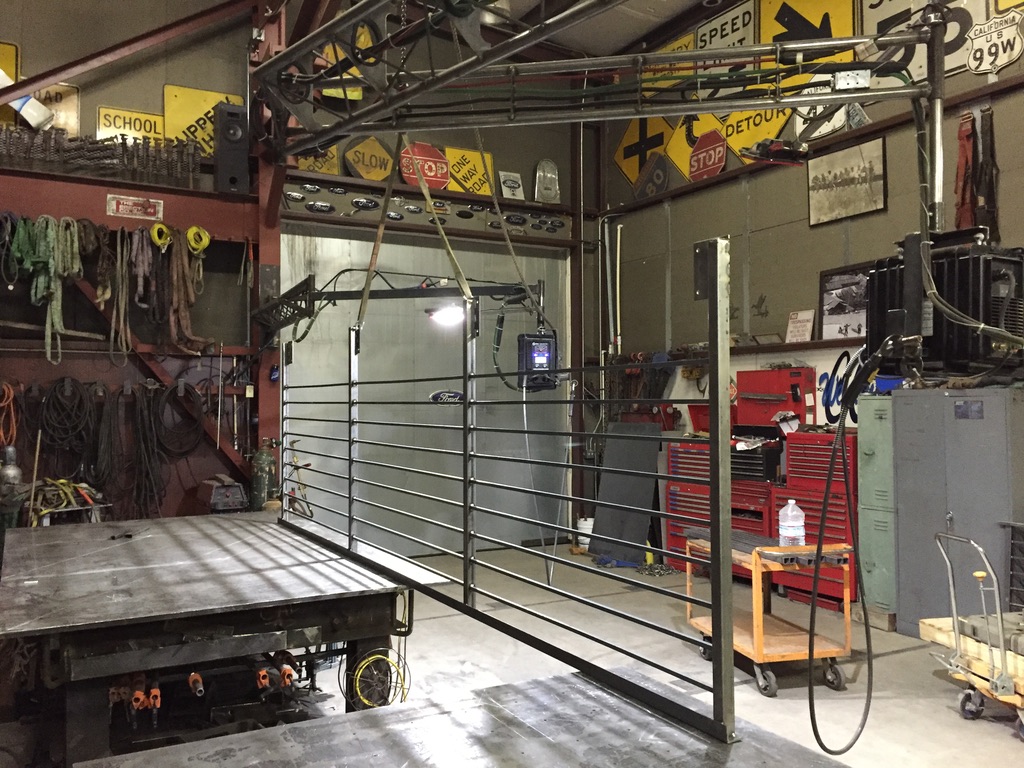 Custom metal fabrication in the CC Welding shop, Reno NV — material stock, jigs, fixtures and work in progress (photo 104 of 383)