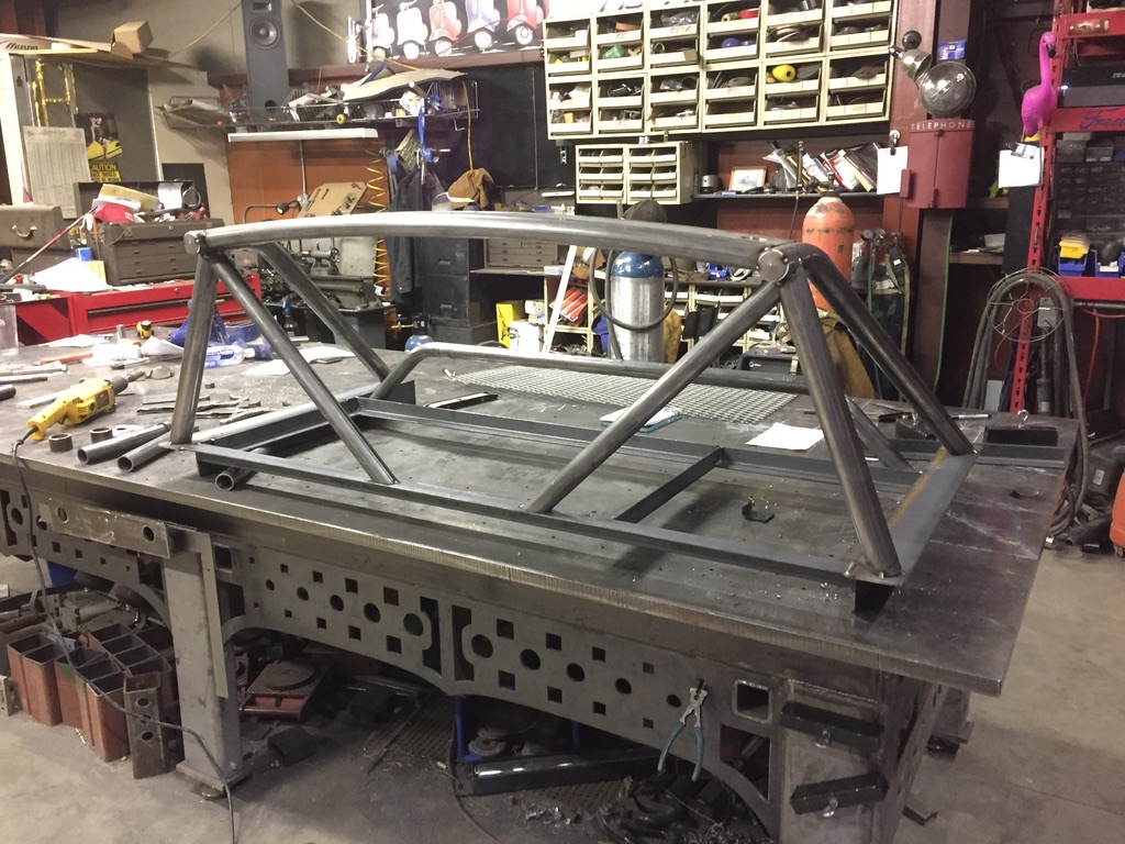 Custom metal fabrication in the CC Welding shop, Reno NV — material stock, jigs, fixtures and work in progress (photo 120 of 383)