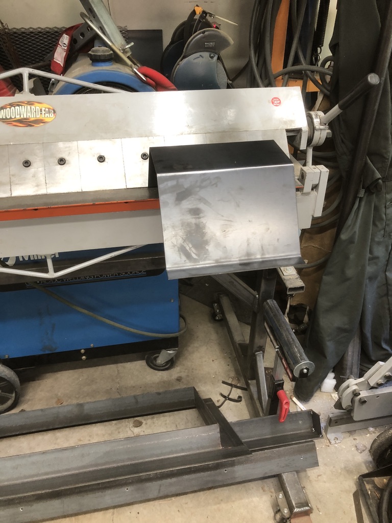 Custom metal fabrication in the CC Welding shop, Reno NV — material stock, jigs, fixtures and work in progress (photo 173 of 383)