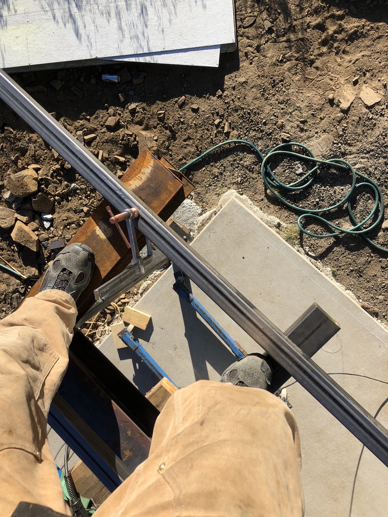 Custom metal fabrication in the CC Welding shop, Reno NV — material stock, jigs, fixtures and work in progress (photo 182 of 383)