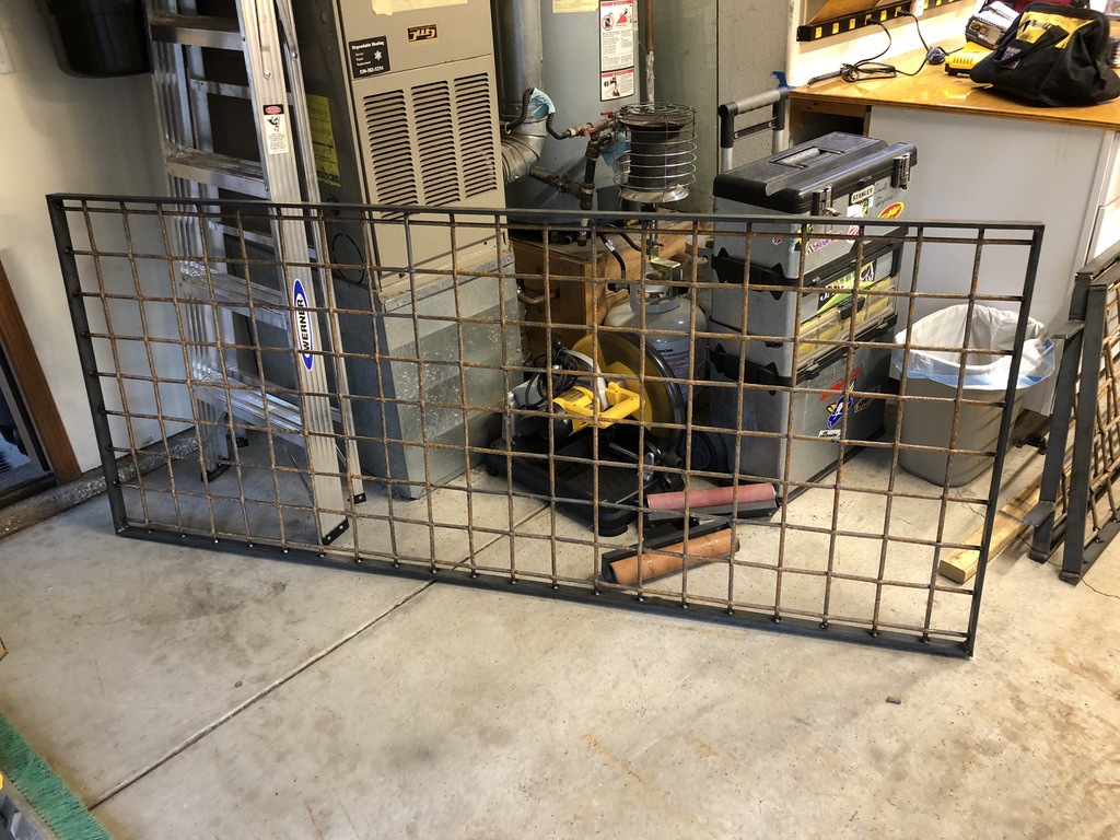 Custom metal fabrication in the CC Welding shop, Reno NV — material stock, jigs, fixtures and work in progress (photo 199 of 383)
