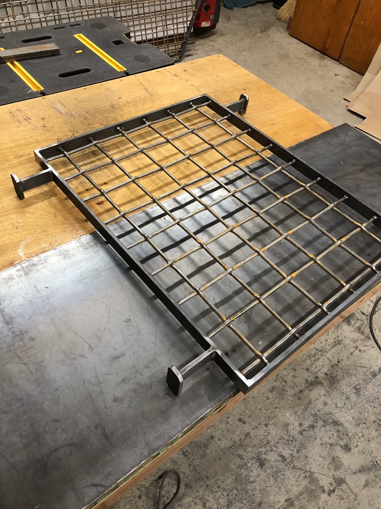 Custom metal fabrication in the CC Welding shop, Reno NV — material stock, jigs, fixtures and work in progress (photo 201 of 383)