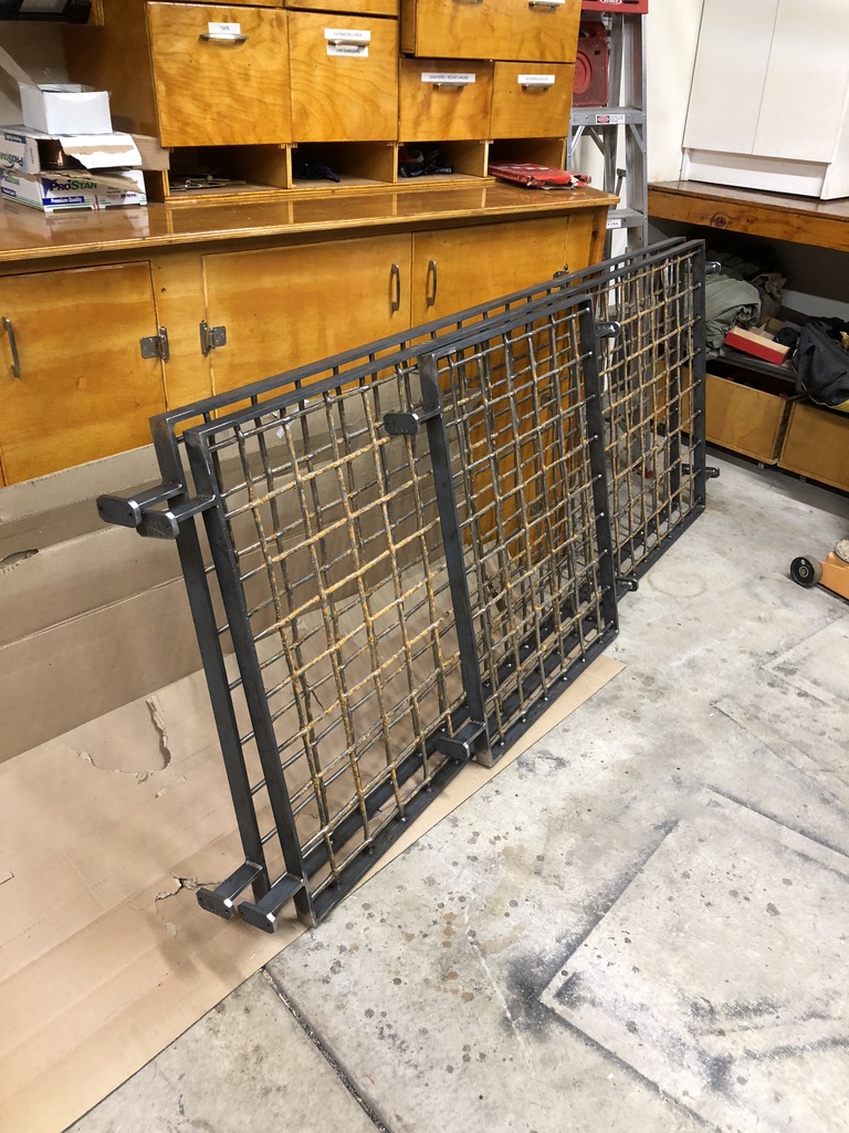Custom metal fabrication in the CC Welding shop, Reno NV — material stock, jigs, fixtures and work in progress (photo 203 of 383)