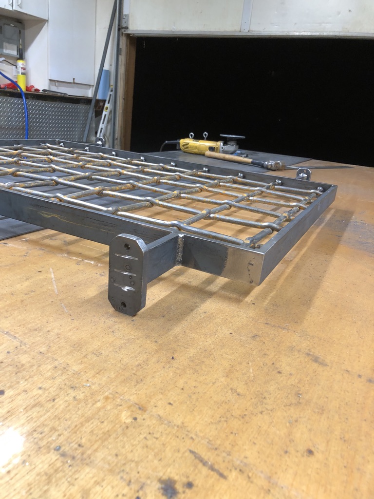 Custom metal fabrication in the CC Welding shop, Reno NV — material stock, jigs, fixtures and work in progress (photo 204 of 383)