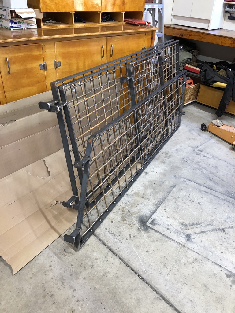 Custom metal fabrication in the CC Welding shop, Reno NV — material stock, jigs, fixtures and work in progress (photo 207 of 383)