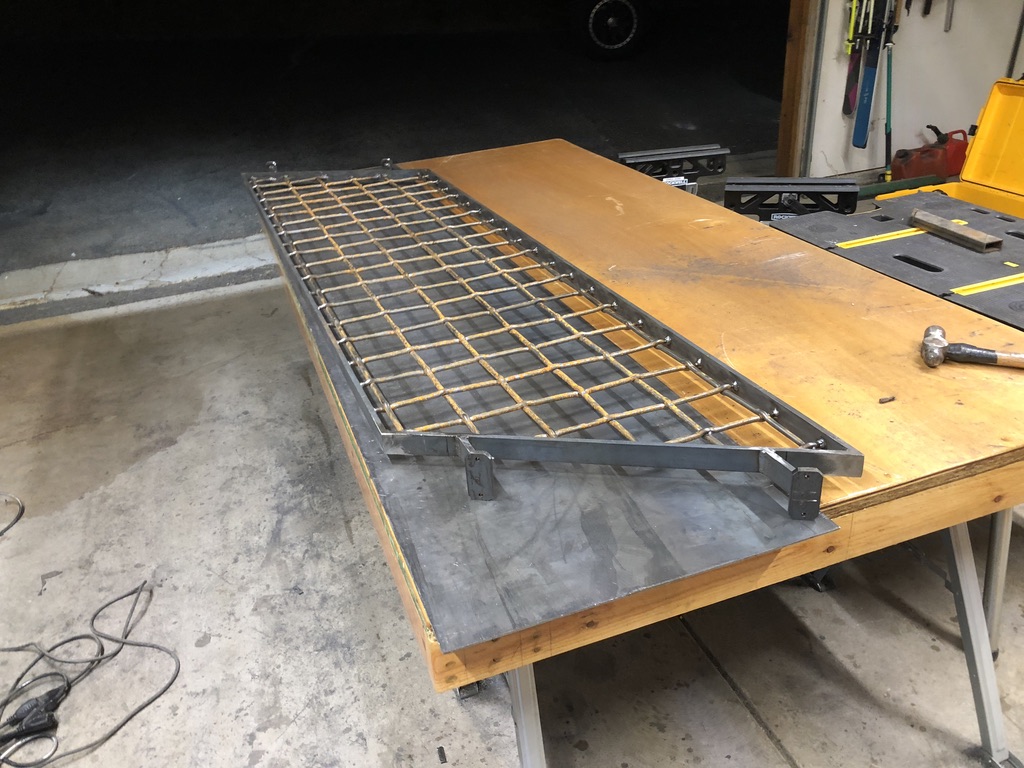 Custom metal fabrication in the CC Welding shop, Reno NV — material stock, jigs, fixtures and work in progress (photo 210 of 383)