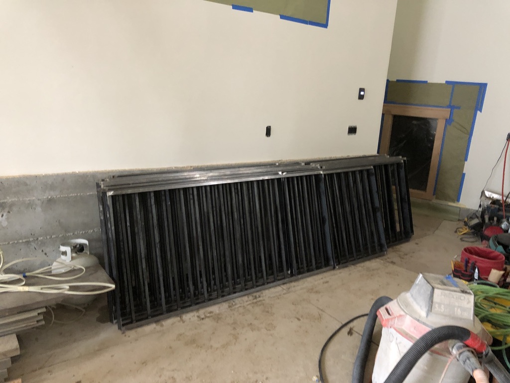 Custom metal fabrication in the CC Welding shop, Reno NV — material stock, jigs, fixtures and work in progress (photo 249 of 383)