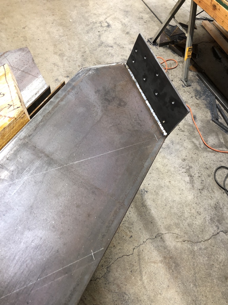 Custom metal fabrication in the CC Welding shop, Reno NV — material stock, jigs, fixtures and work in progress (photo 253 of 383)