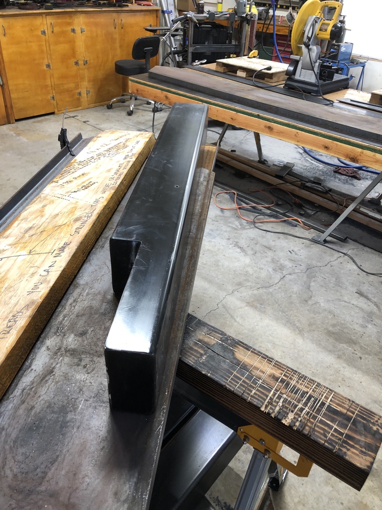 Custom metal fabrication in the CC Welding shop, Reno NV — material stock, jigs, fixtures and work in progress (photo 257 of 383)