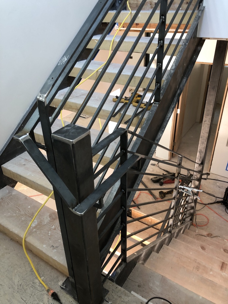 Custom metal fabrication in the CC Welding shop, Reno NV — material stock, jigs, fixtures and work in progress (photo 311 of 383)