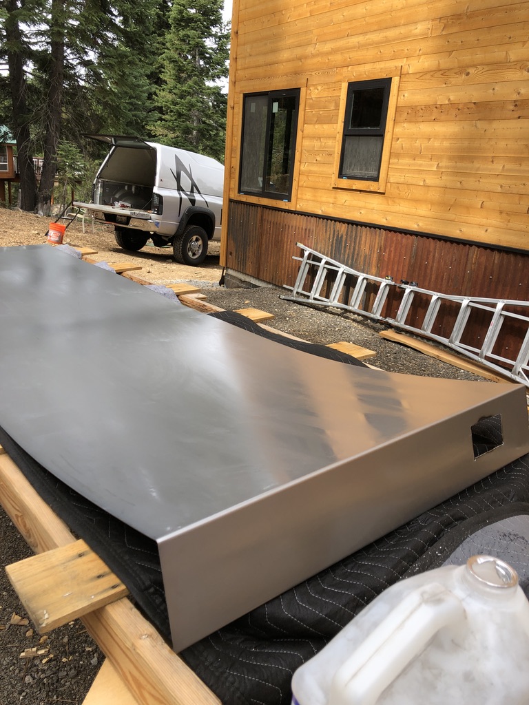 Custom metal fabrication in the CC Welding shop, Reno NV — material stock, jigs, fixtures and work in progress (photo 324 of 383)