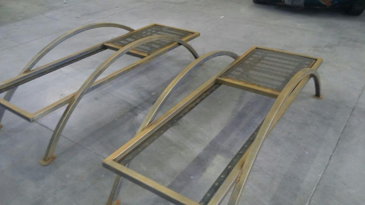 Custom metal fabrication in the CC Welding shop, Reno NV — material stock, jigs, fixtures and work in progress (photo 371 of 383)
