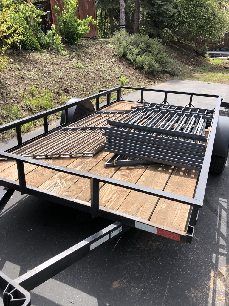 Custom gates and fence panels fabricated by CC Welding — ornamental driveway gates and tube fence panels (photo 4 of 38)