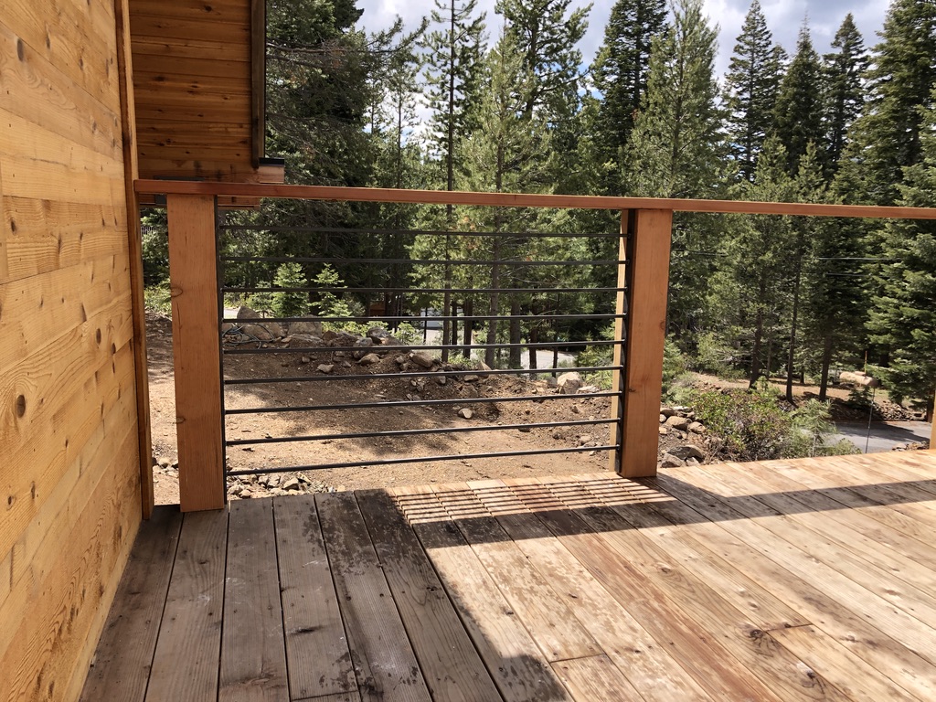 Custom gates and fence panels fabricated by CC Welding — ornamental driveway gates and tube fence panels (photo 5 of 38)