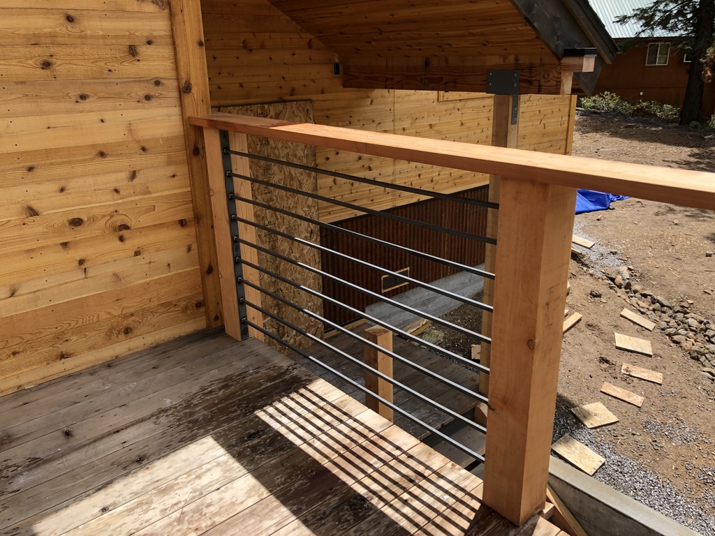 Custom gates and fence panels fabricated by CC Welding — ornamental driveway gates and tube fence panels (photo 16 of 38)
