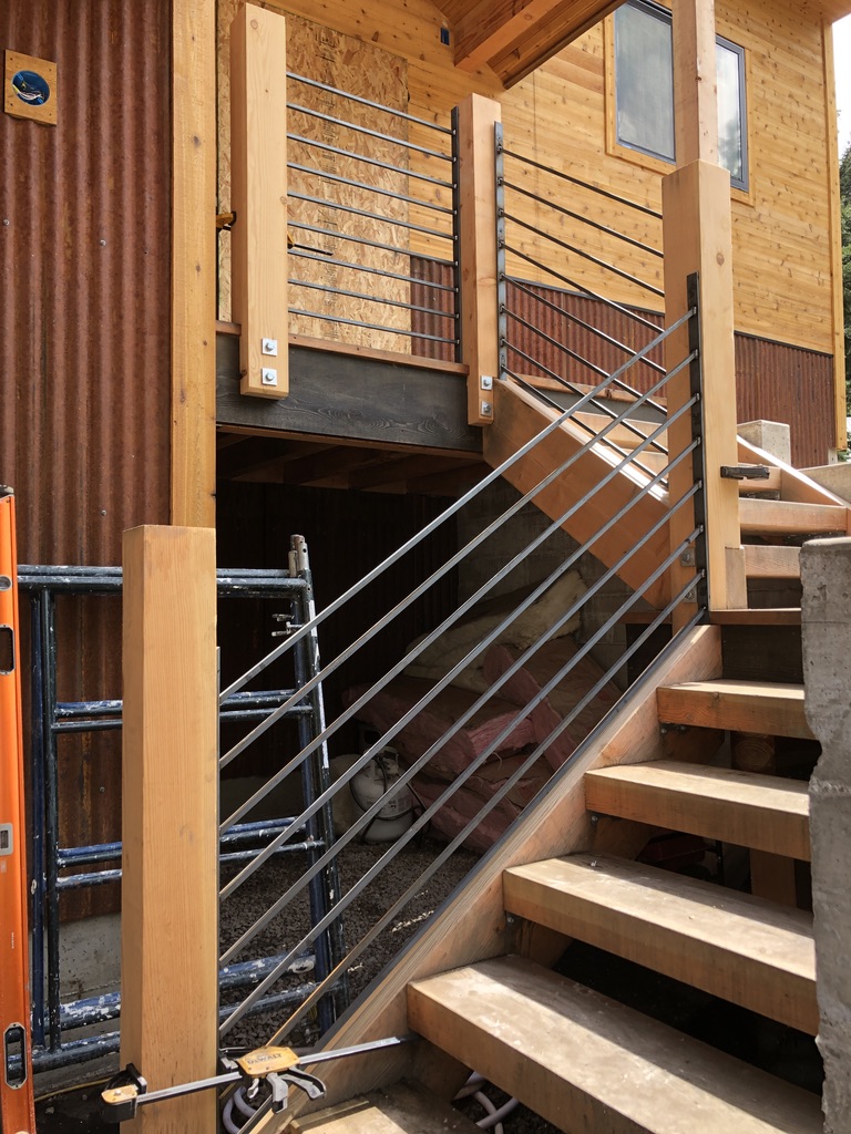 Custom gates and fence panels fabricated by CC Welding — ornamental driveway gates and tube fence panels (photo 17 of 38)