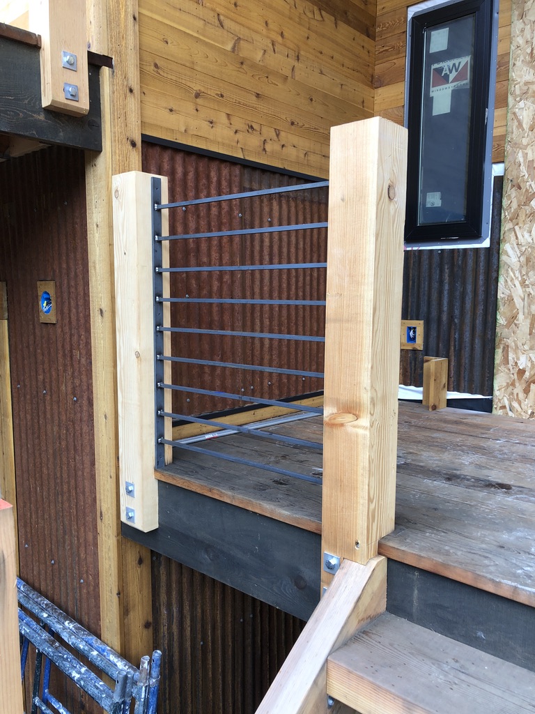 Custom gates and fence panels fabricated by CC Welding — ornamental driveway gates and tube fence panels (photo 19 of 38)