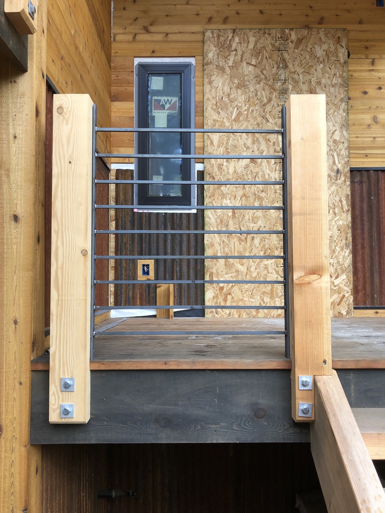 Custom gates and fence panels fabricated by CC Welding — ornamental driveway gates and tube fence panels (photo 20 of 38)