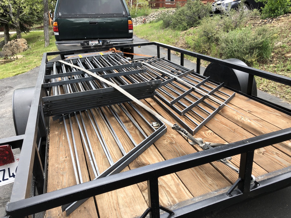 Custom gates and fence panels fabricated by CC Welding — ornamental driveway gates and tube fence panels (photo 29 of 38)