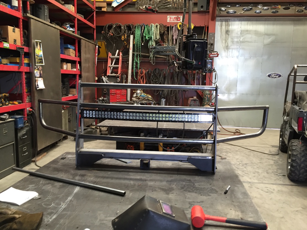 Ornamental steel and custom vehicle fabrication by CC Welding — plate-cut art, bumpers, bed cages and grille guards (photo 15 of 81)