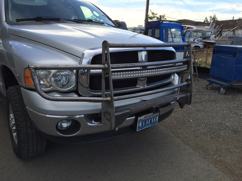 Ornamental steel and custom vehicle fabrication by CC Welding — plate-cut art, bumpers, bed cages and grille guards (photo 18 of 81)