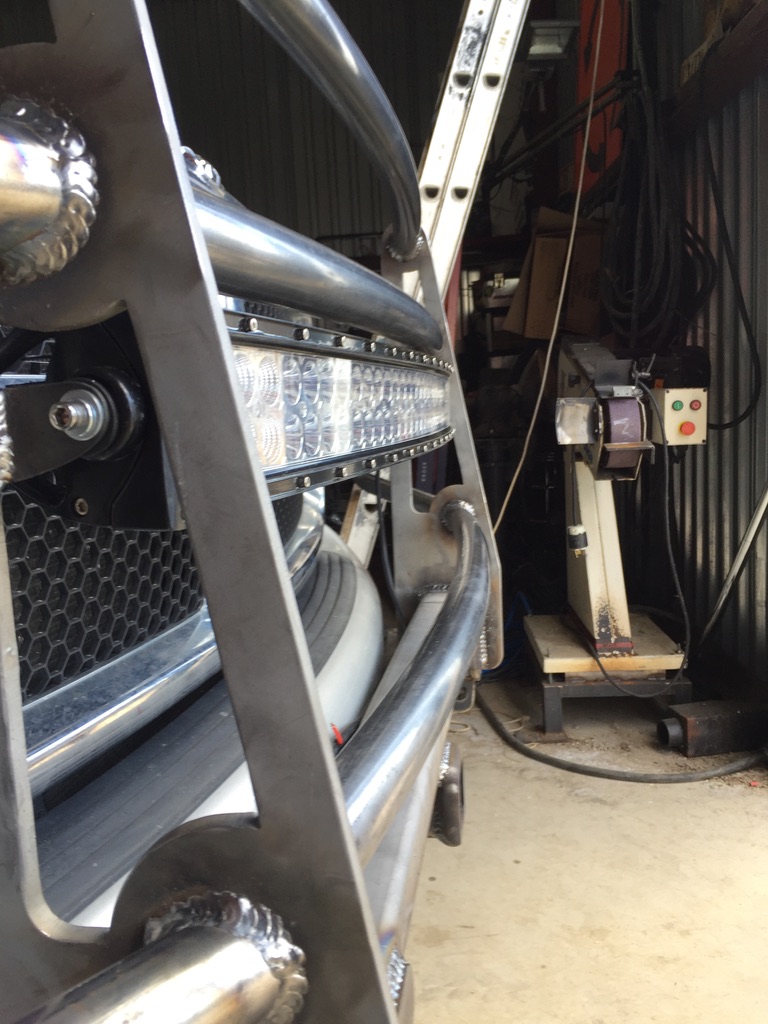 Ornamental steel and custom vehicle fabrication by CC Welding — plate-cut art, bumpers, bed cages and grille guards (photo 31 of 81)