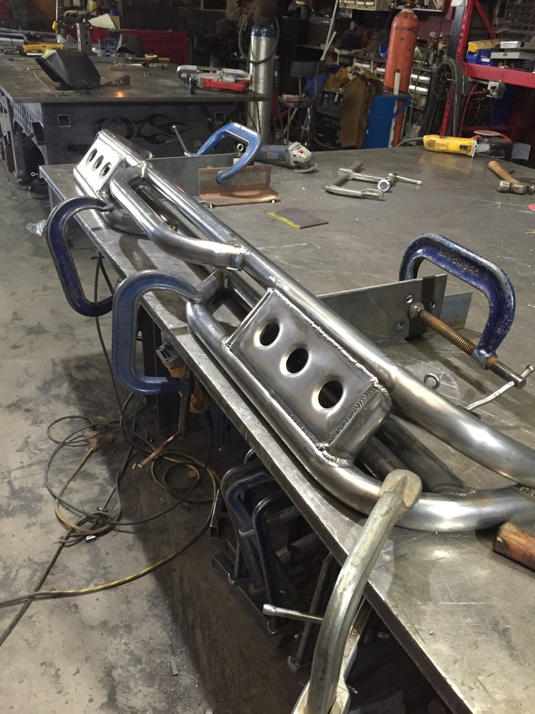 Ornamental steel and custom vehicle fabrication by CC Welding — plate-cut art, bumpers, bed cages and grille guards (photo 39 of 81)