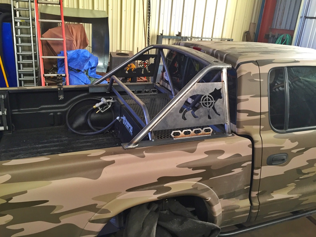 Ornamental steel and custom vehicle fabrication by CC Welding — plate-cut art, bumpers, bed cages and grille guards (photo 44 of 81)