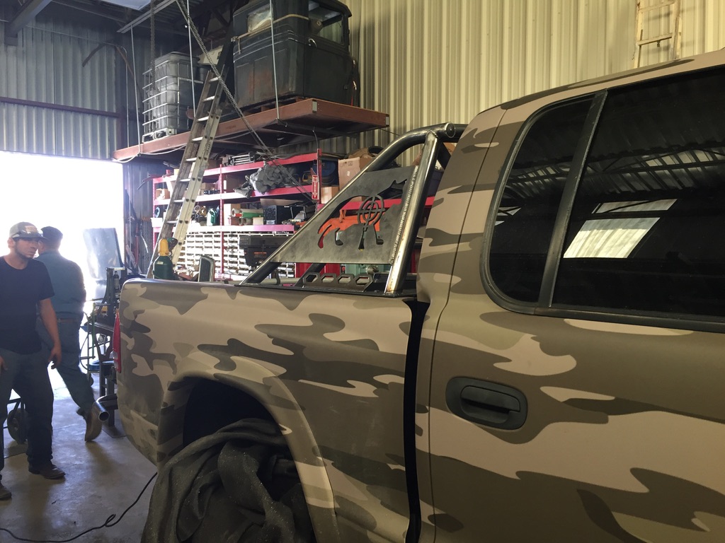 Ornamental steel and custom vehicle fabrication by CC Welding — plate-cut art, bumpers, bed cages and grille guards (photo 53 of 81)