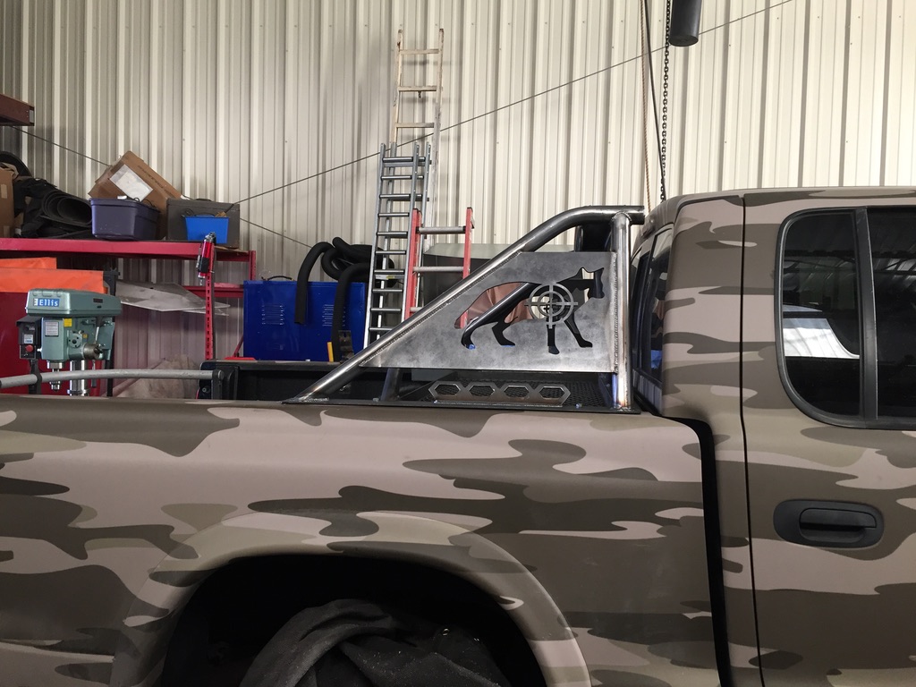 Ornamental steel and custom vehicle fabrication by CC Welding — plate-cut art, bumpers, bed cages and grille guards (photo 56 of 81)